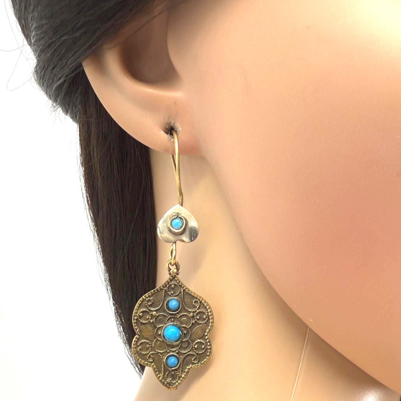 Afghan Handcrafted Vintage Earrings