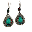 Handmade Afghan Teardrop Earrings