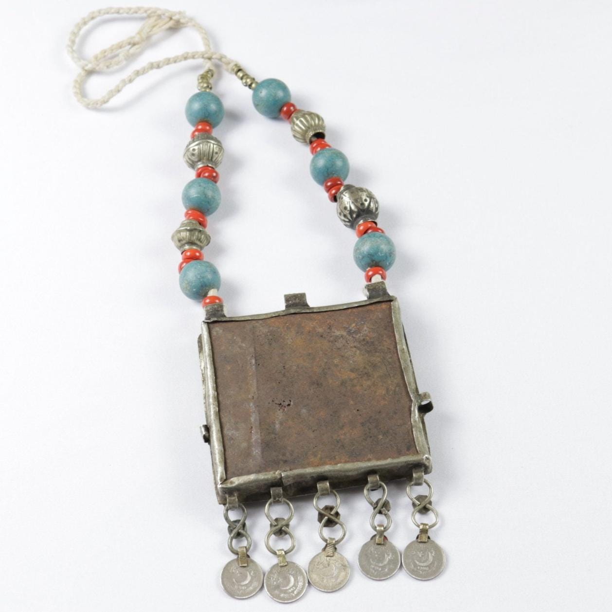 Vintage Afghan Statement Necklace