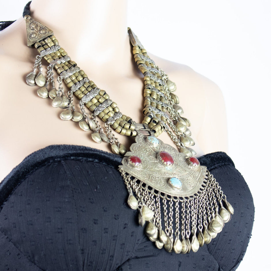 Antique Kashmiri Tribal Necklace