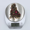 Vintage Afghan Statement Pendant Necklace