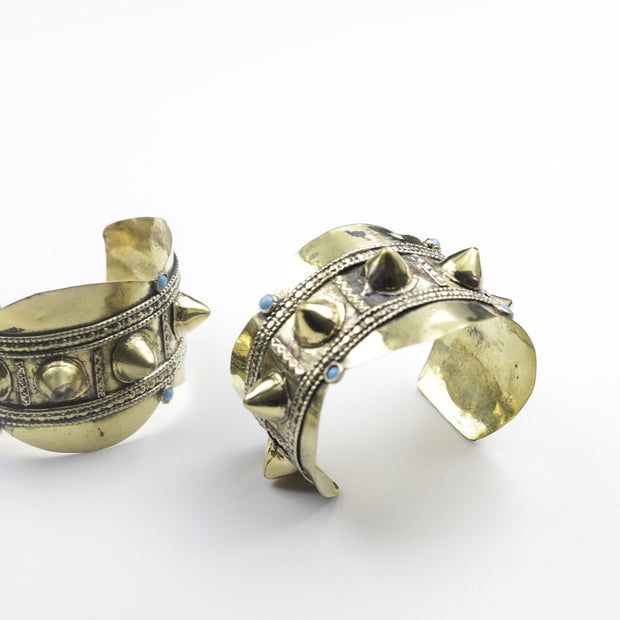 Vintage Style Kuchi Cuff Bracelet set - Statement Bracelet - Afghan Cuff bracelet - bohemian jewelry - afghan jewelry - afghan bracelet