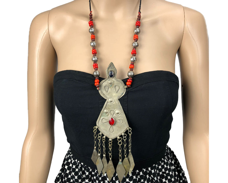Vintage Afghan Ethnic Necklace