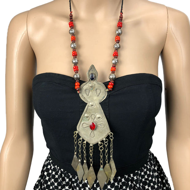 Vintage Afghan Ethnic Necklace