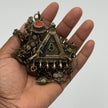Vintage Afghani Handmade Pendant  Necklace