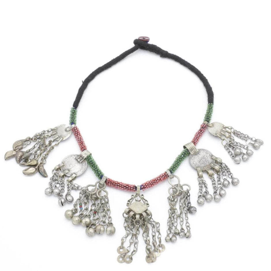 Afghan Statement Beaded Necklace