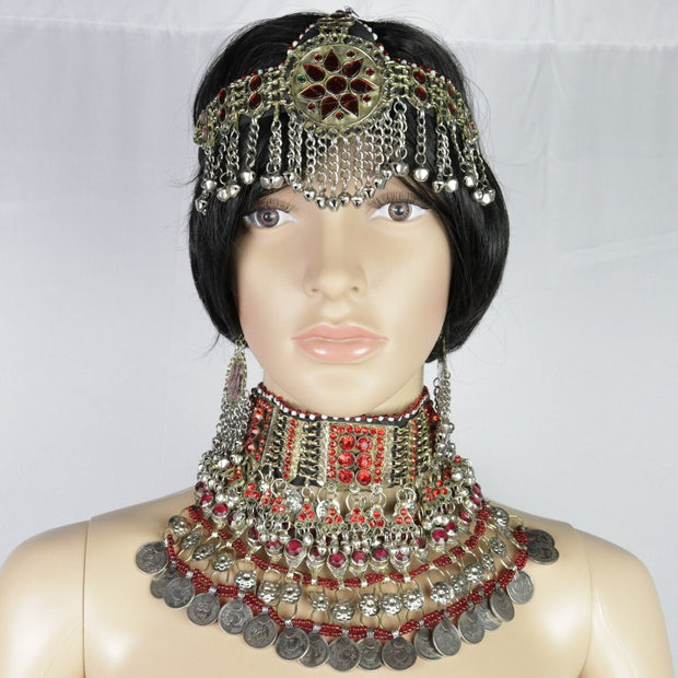 Afghan Jewelry - Jewelry set of 3