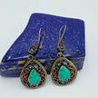 Handmade Afghan Teardrop Earrings
