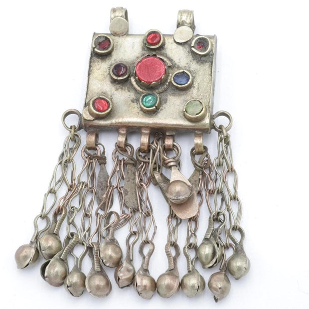 Vintage Afghan Kuchi Tribal Pendants: Handmade Jewelry for Belly Dance, Stage Performances & Statement Pieces