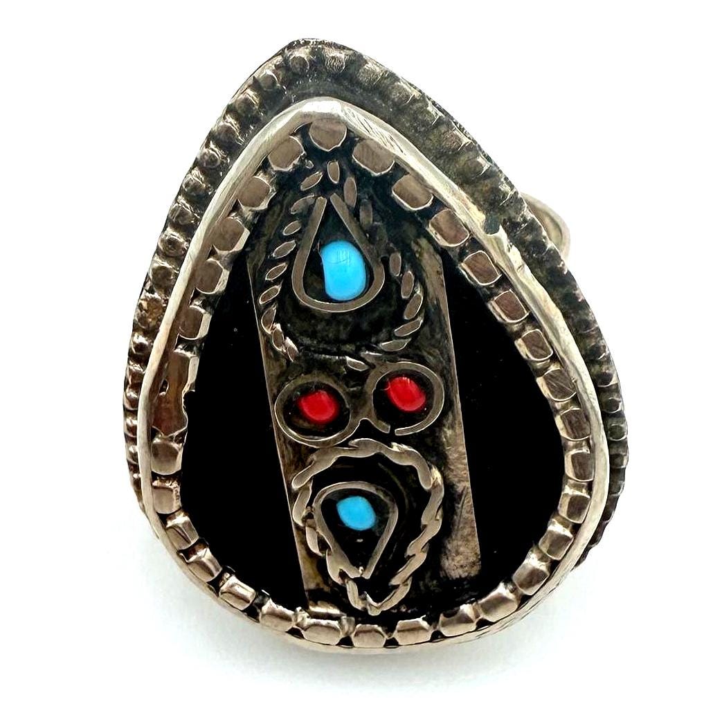 Vintage Afghan Adjustable Rings