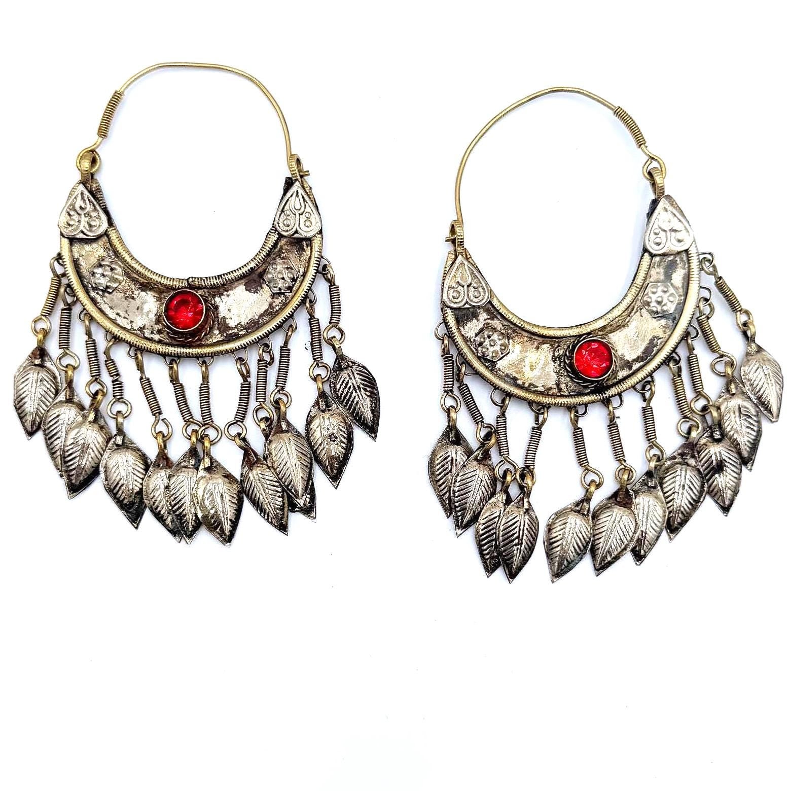 Vintage Hoops Earrings Set