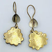 Vintage Afghan Triangle Earrings