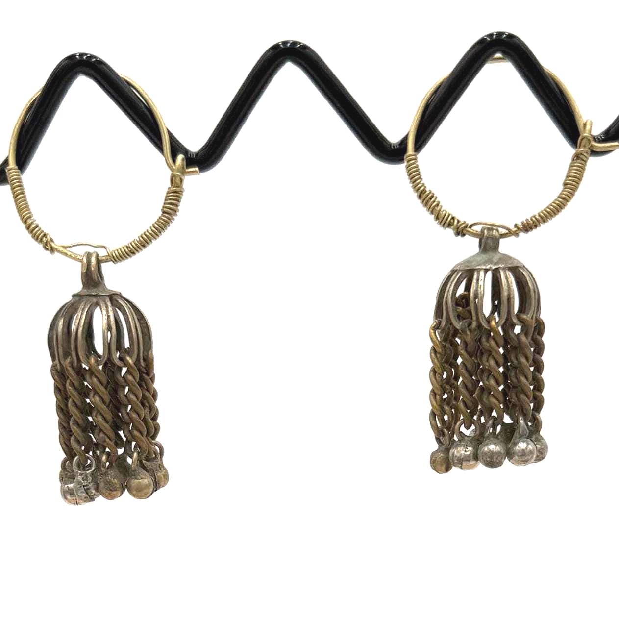 Afghan Vintage Hoops Earrings