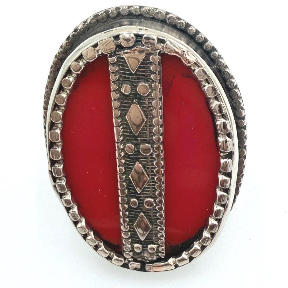 Vintage Afghan Kuchi Tribal Rings