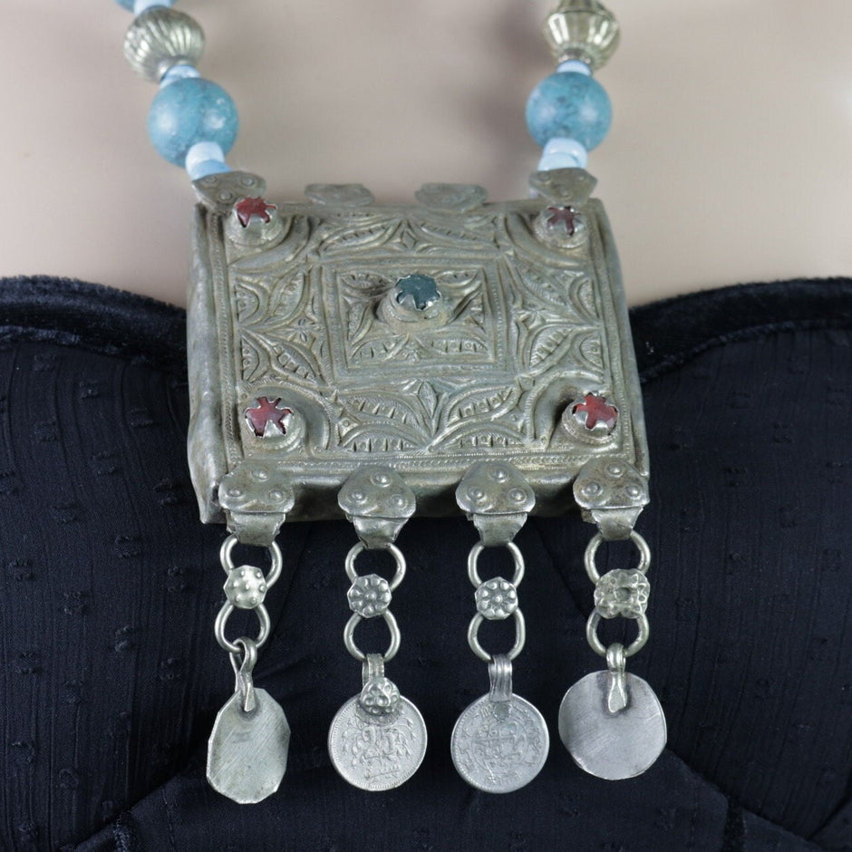 Vintage Ethnic Statement Necklace