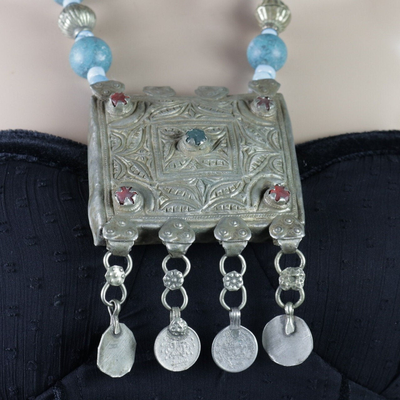 Vintage Ethnic Statement Necklace