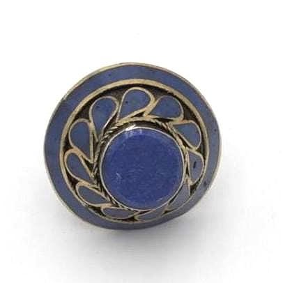 Oversized Vintage Afghan Stone Ring