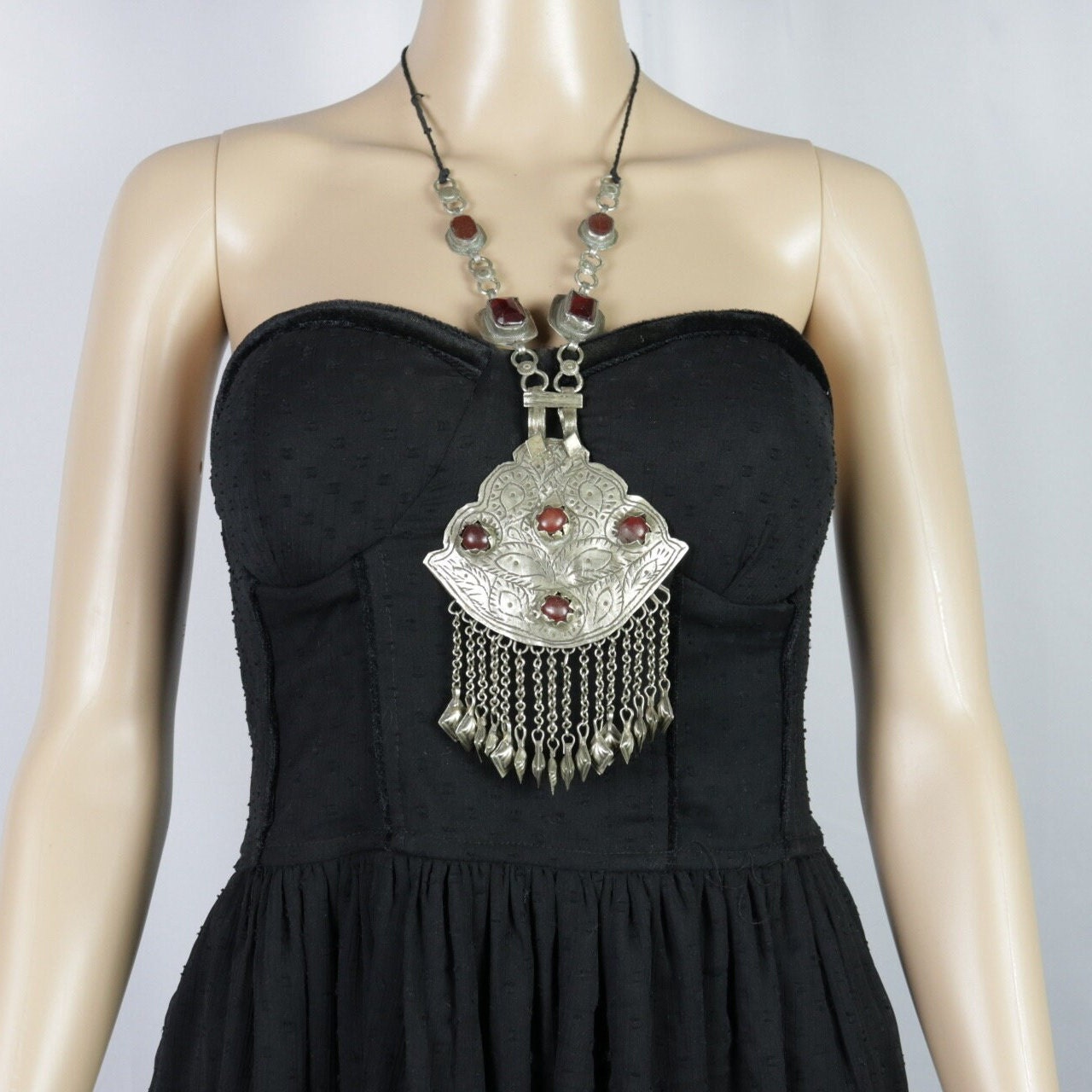 Vintage Afghan Tribal Necklace Pendant