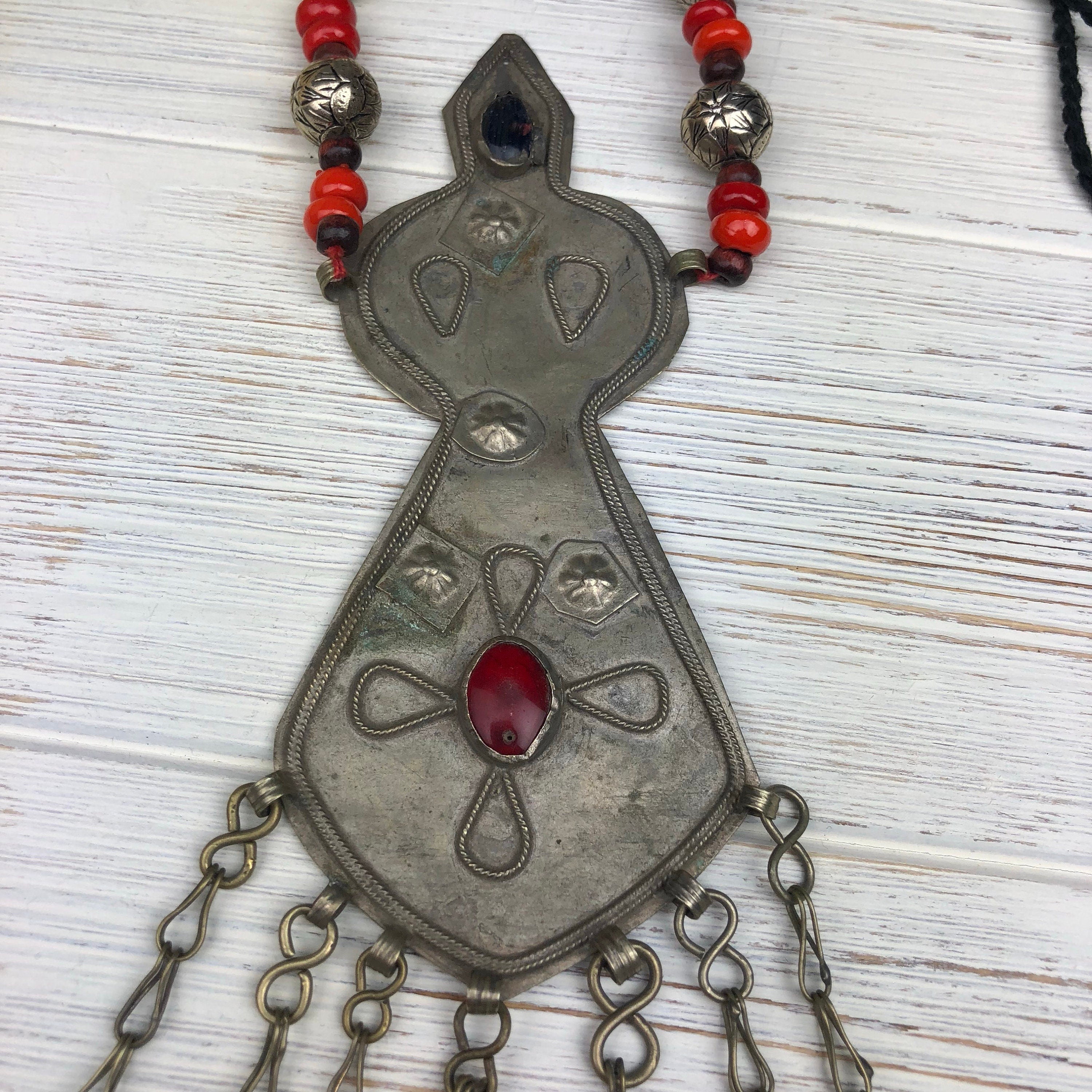 Vintage Afghan Ethnic Necklace