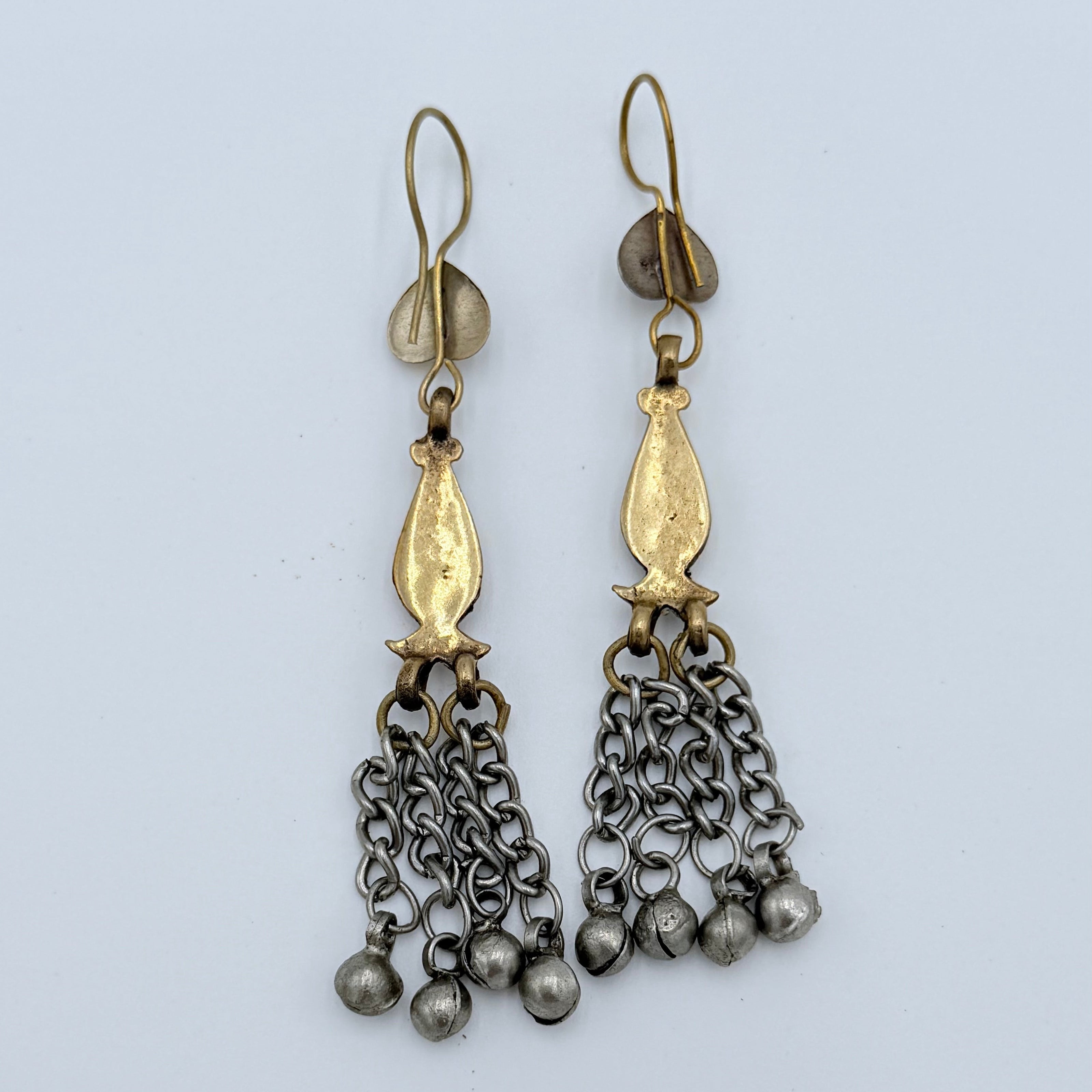Vintage Afghani Tribal Statement Earrings