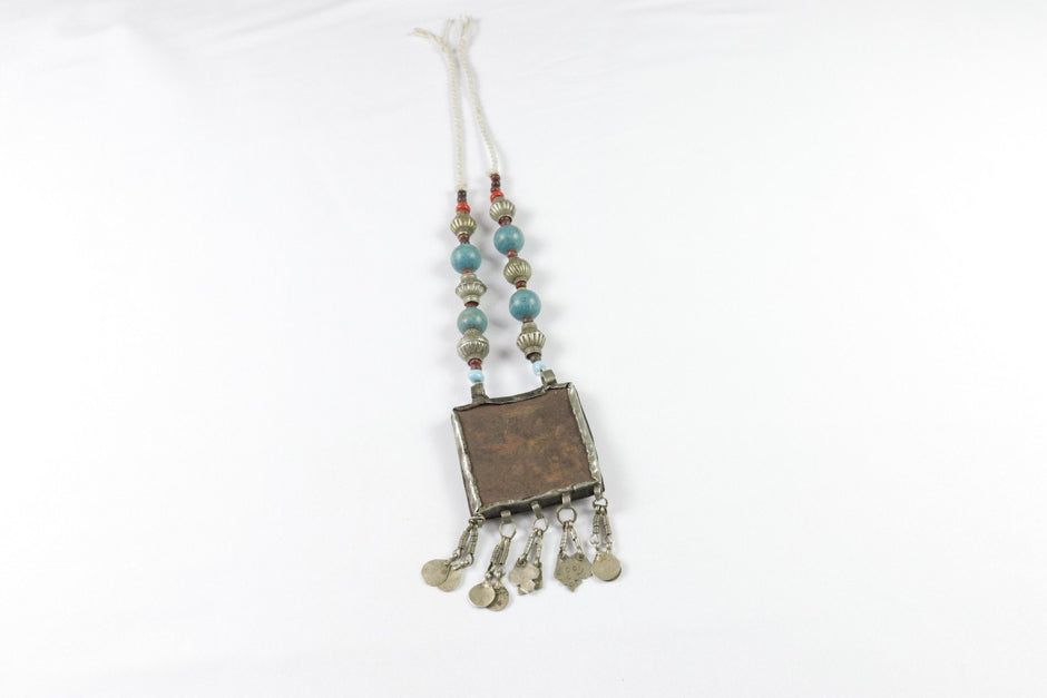 Vintage Afghan Statement Necklace