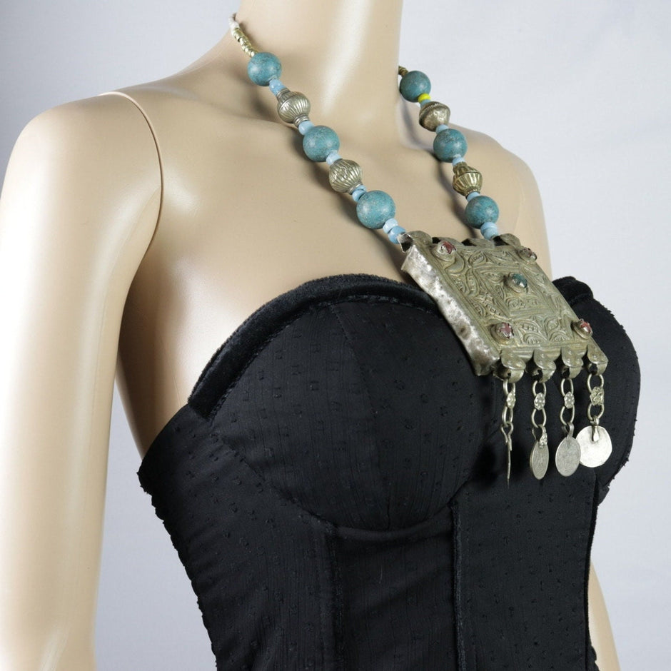 Vintage Ethnic Statement Necklace