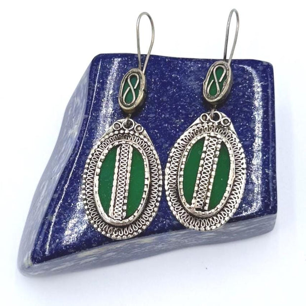 Vintage Afghani Tribal Earrings