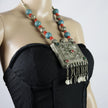 Vintage Afghan Ethnic Necklace Large