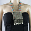 Vintage Afghan Ethnic Necklace Large