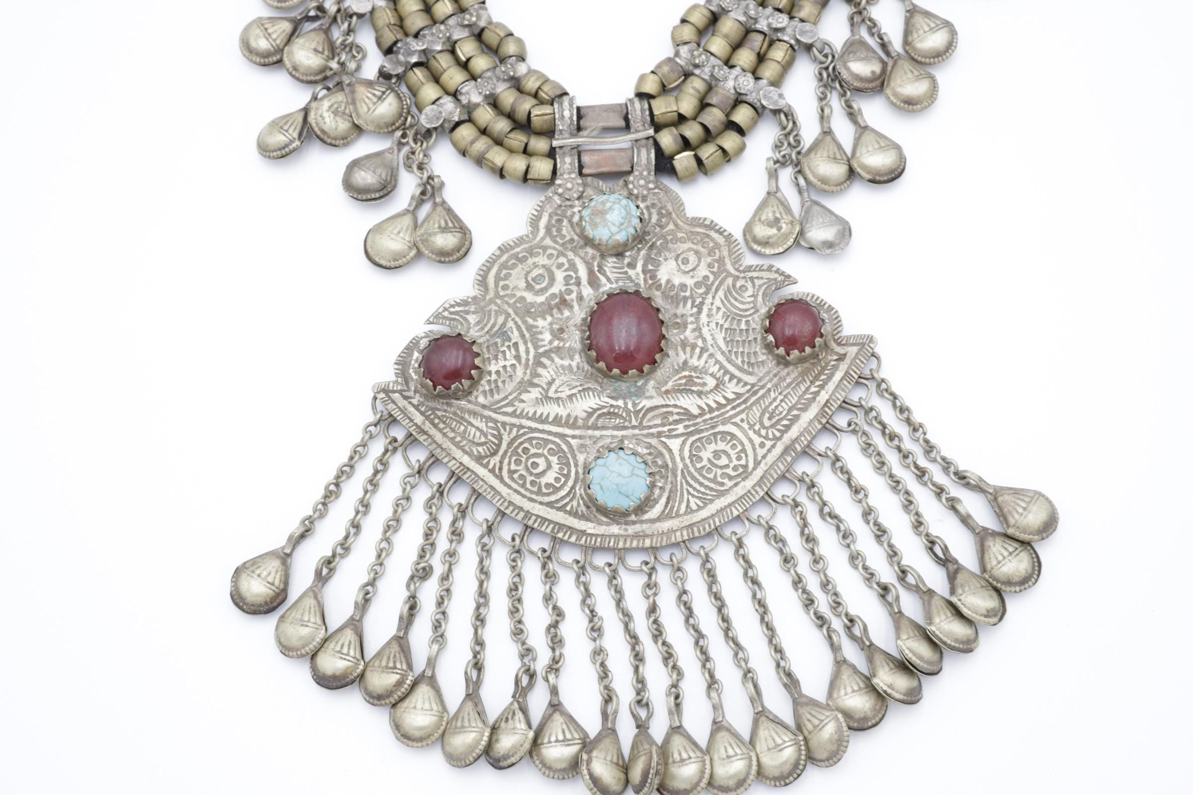 Antique Kashmiri Tribal Necklace