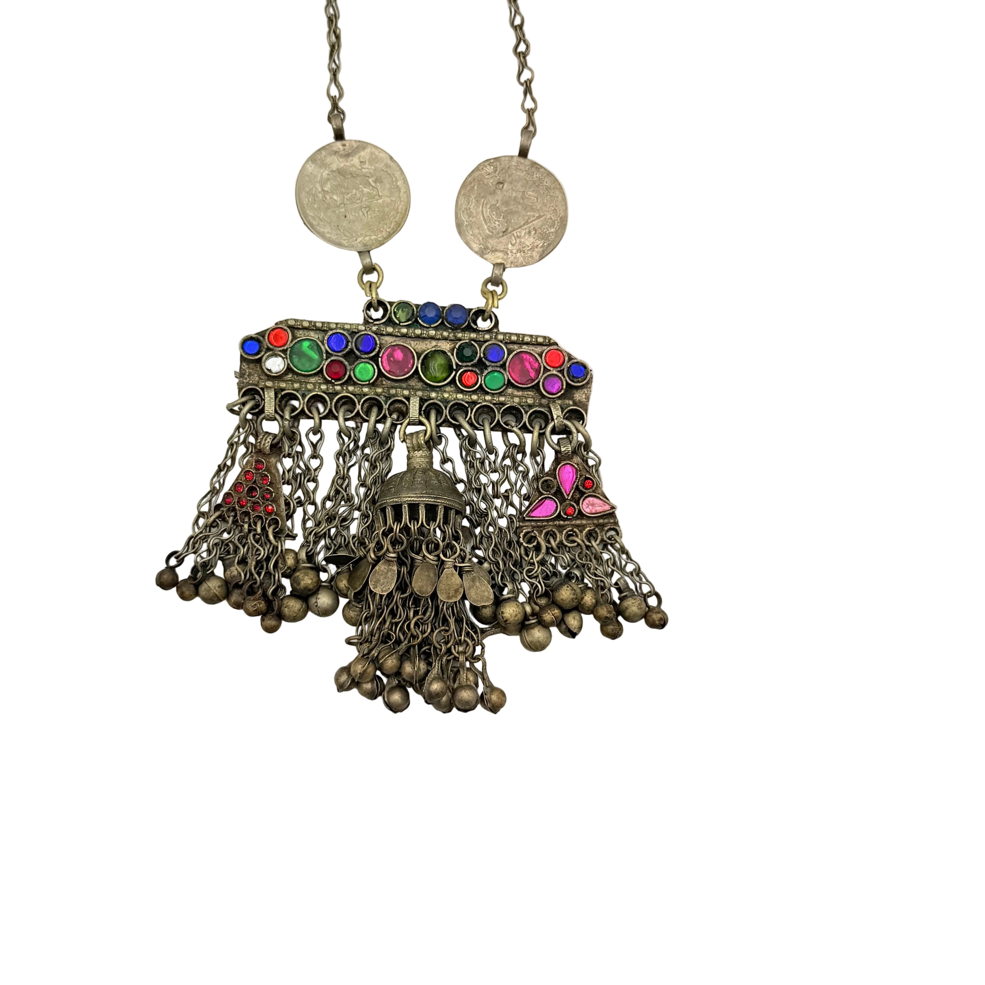 (Copy) Vintage Afghani  Pendant  Necklace