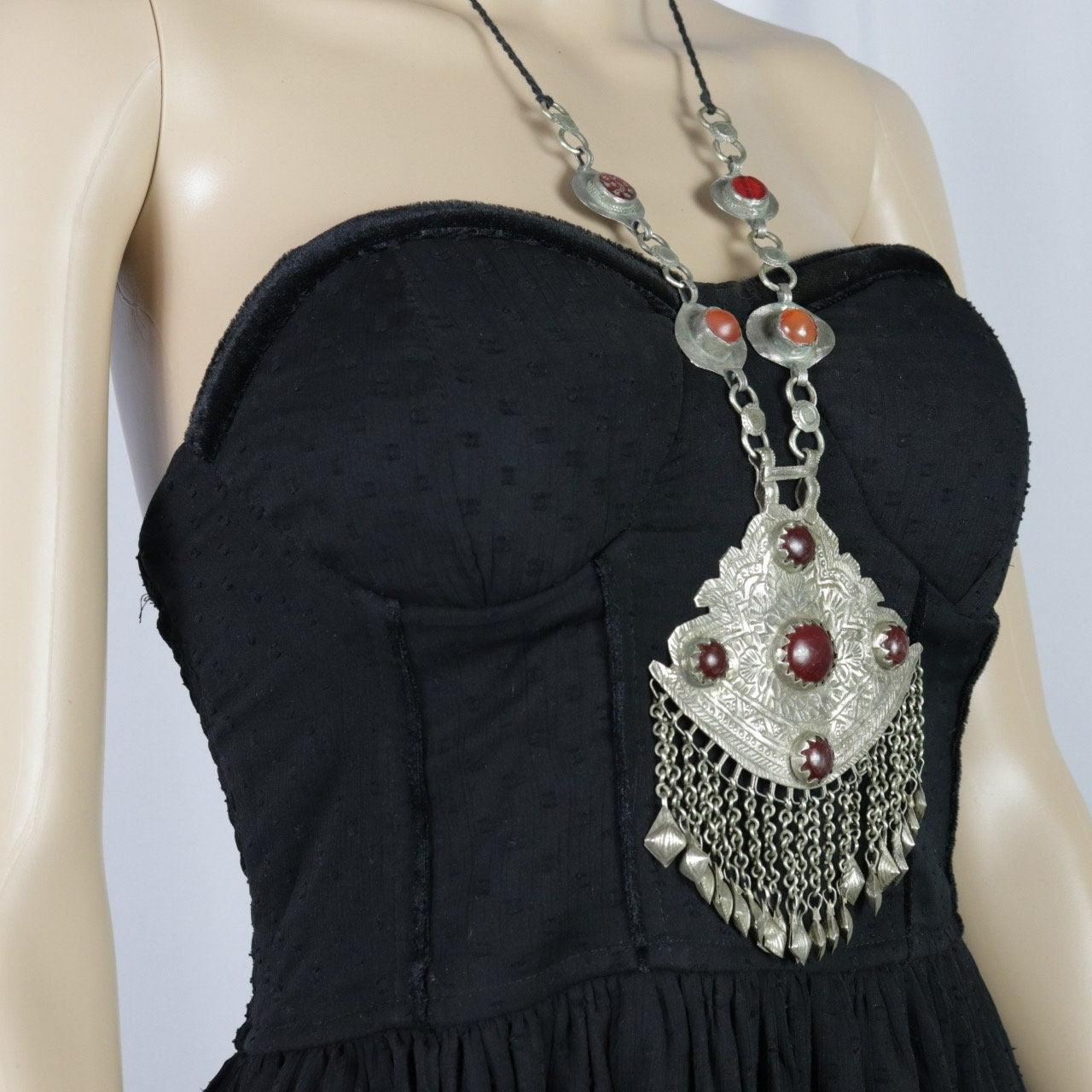 Vintage Afghan Tribal Necklace Pendant