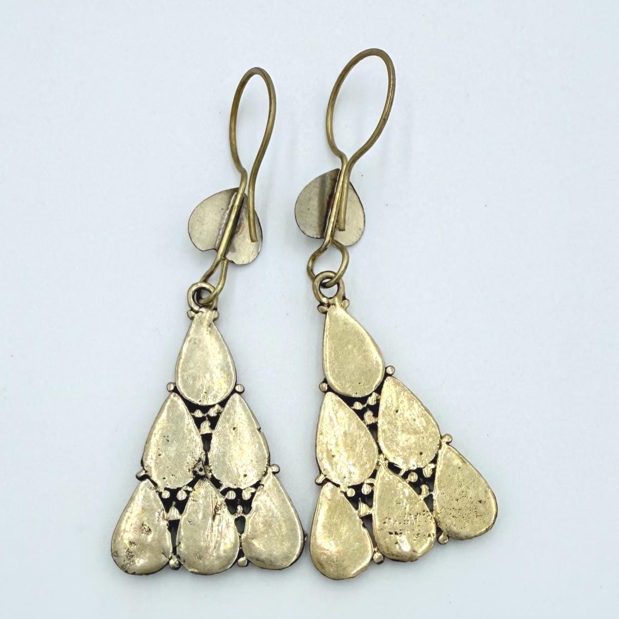 Vintage Afghani Tribal Statement Earrings