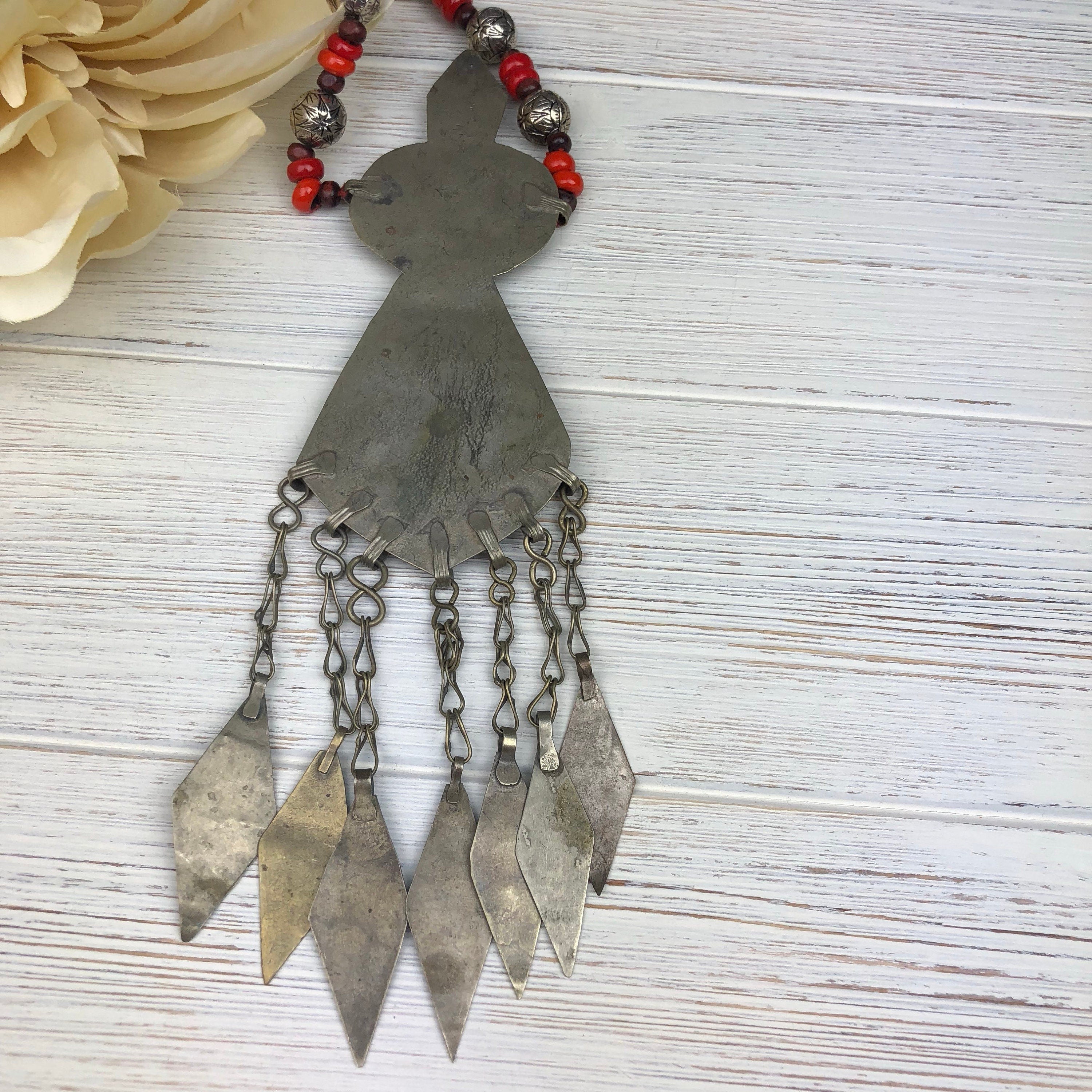 Vintage Afghan Ethnic Necklace