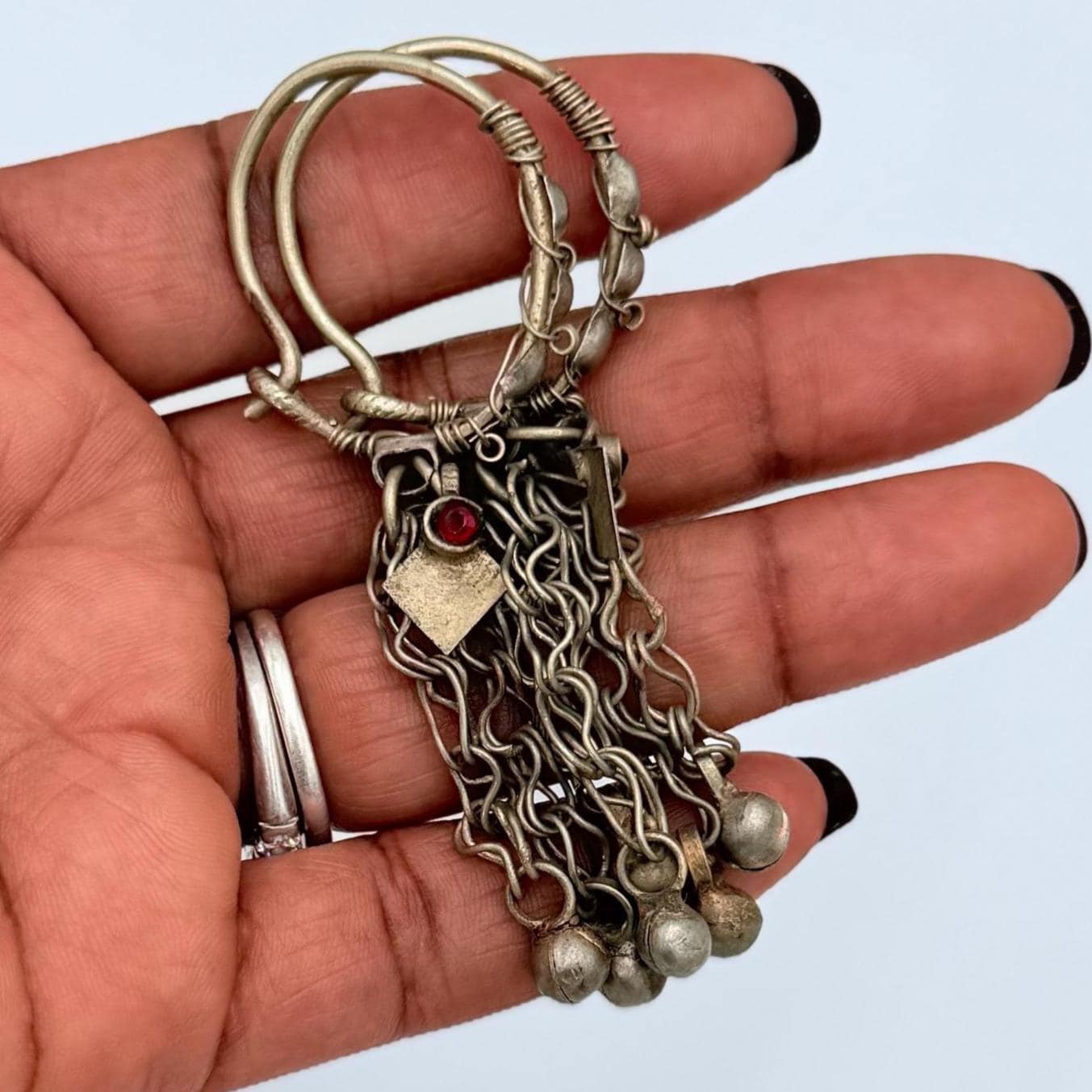 Afghan Kuchi Hoops Earrings