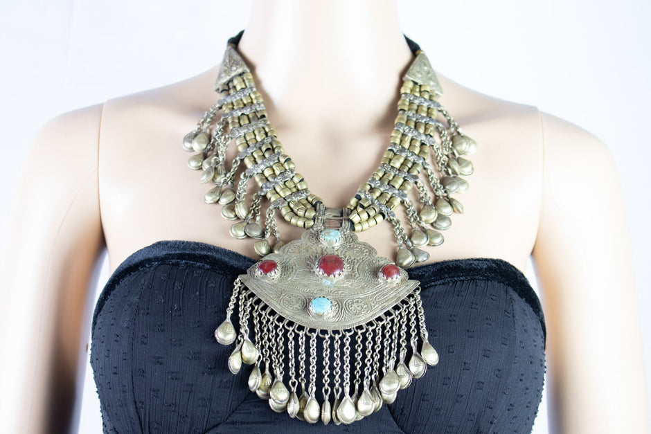 Antique Kashmiri Tribal Necklace