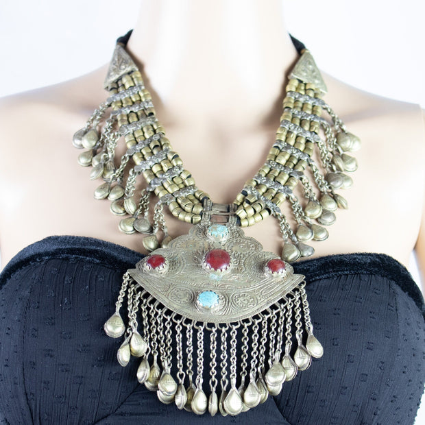 Antique Kashmiri Tribal Necklace