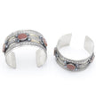 Bohemian Afghan Kuchi Adjustable Cuff Bracelet Set