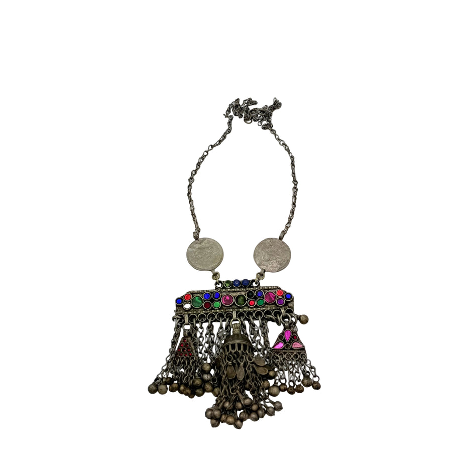 (Copy) Vintage Afghani  Pendant  Necklace