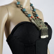 Vintage Beaded Statement Necklace