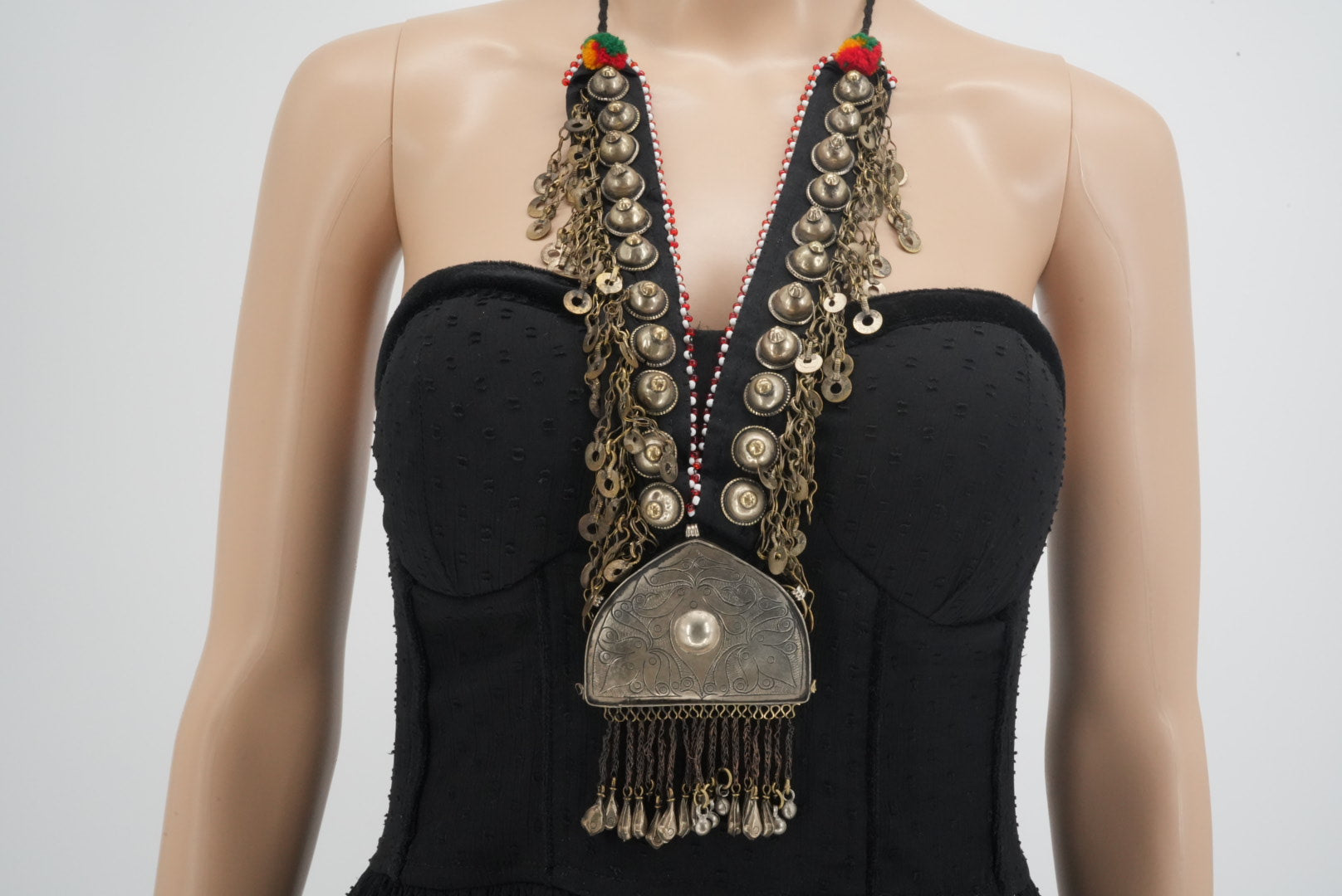 Large Kuchi Vintage Necklace