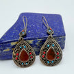 Handmade Afghan Teardrop Earrings