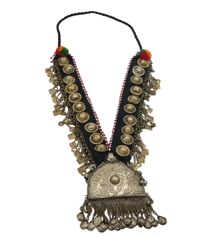 Large Kuchi Vintage Necklace