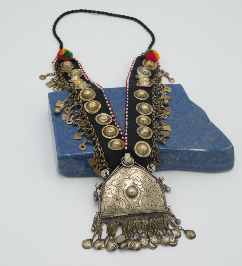 Large Kuchi Vintage Necklace
