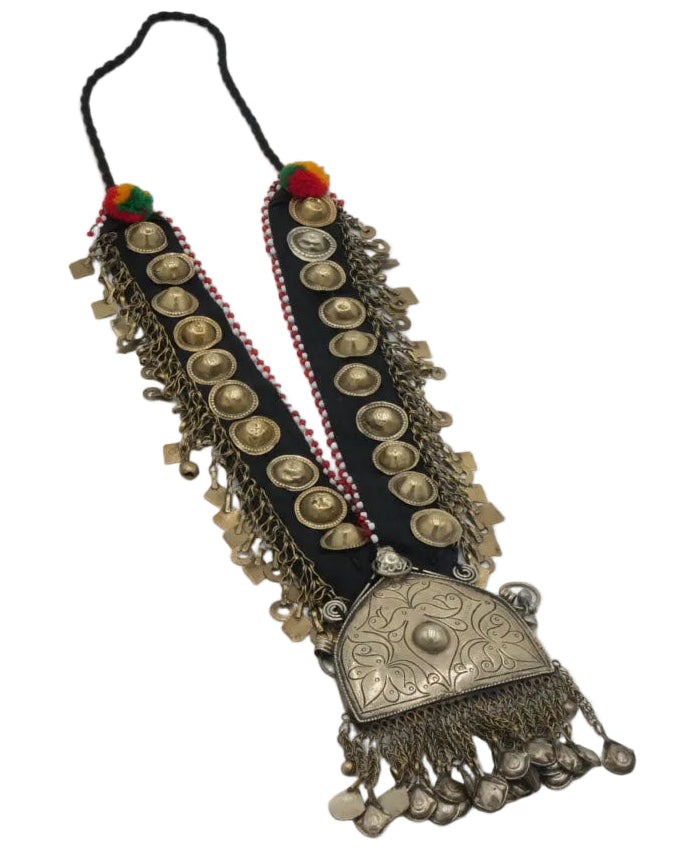 Large Kuchi Vintage Necklace