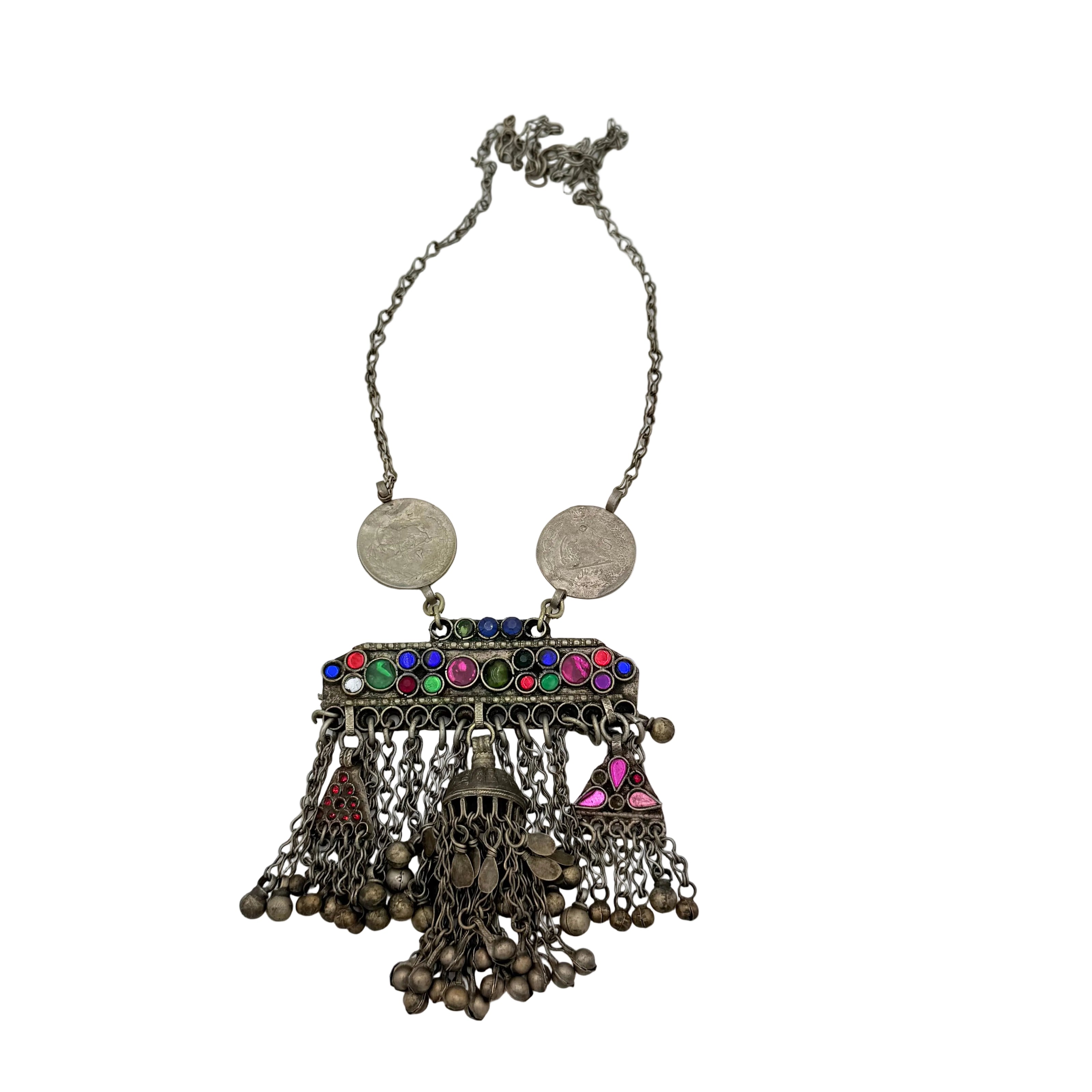 (Copy) Vintage Afghani  Pendant  Necklace