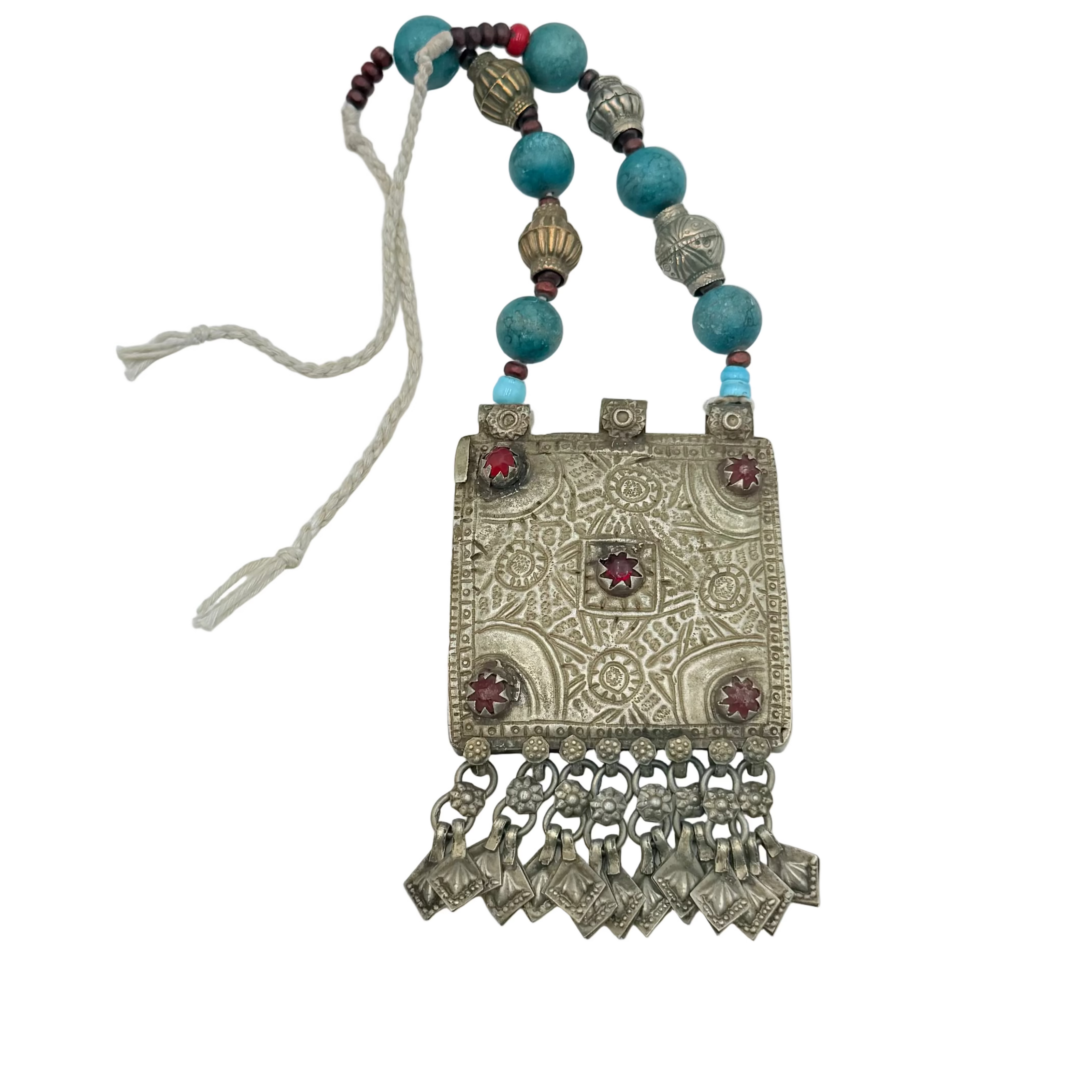 Vintage Style Afghan Choker Necklace