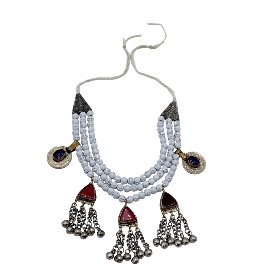 Handmade Afghan Beaded Necklace