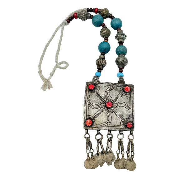 Vintage Afghan Statement Necklace
