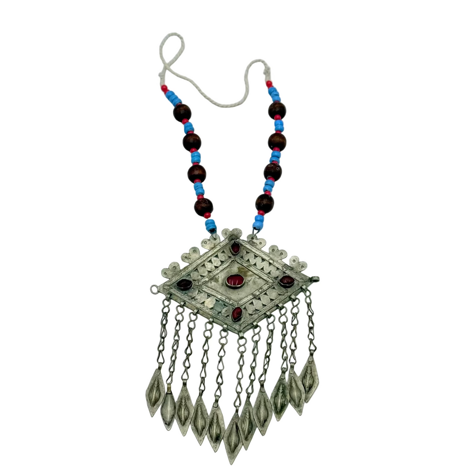 Vintage Afghani  Pendant  Necklace